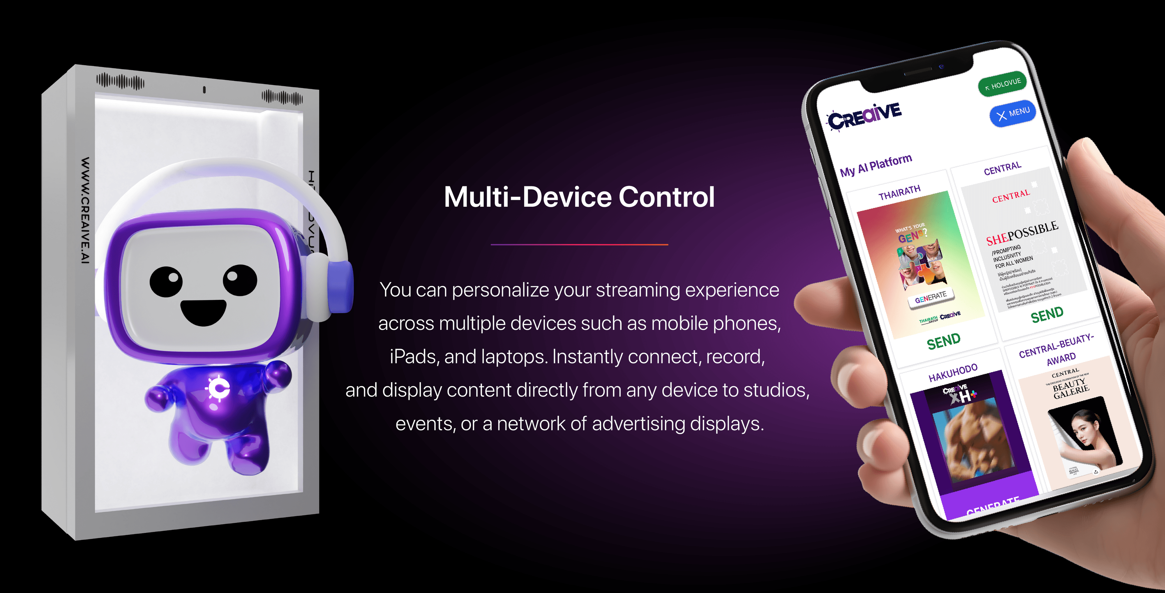 CMS dashboard preview